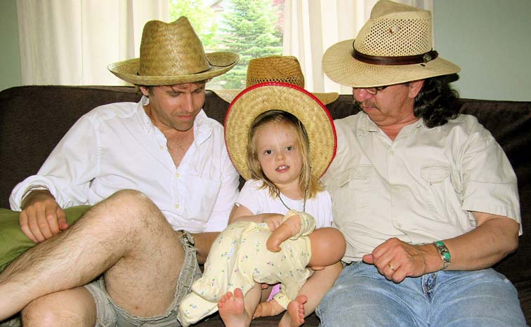 Mike Eva Jimmy. ©Susan Shie 2007.